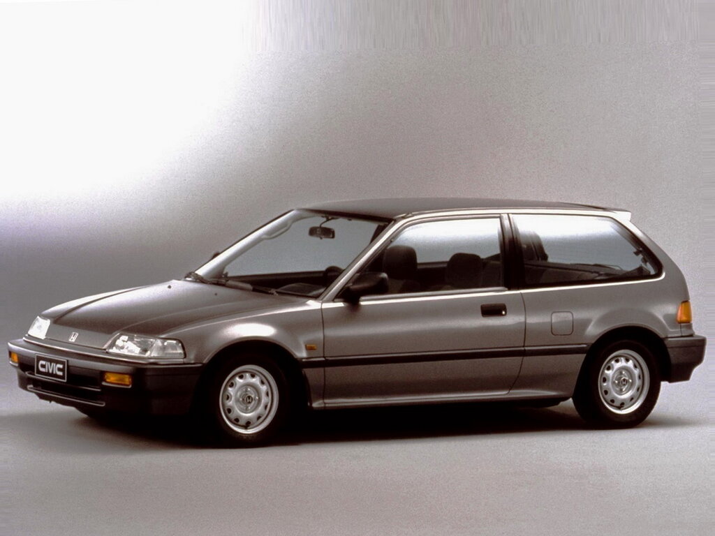 Honda Civic (EC8, EC9, ED6, ED7) 4 поколение, хэтчбек 3 дв. (09.1987 - 06.1989)